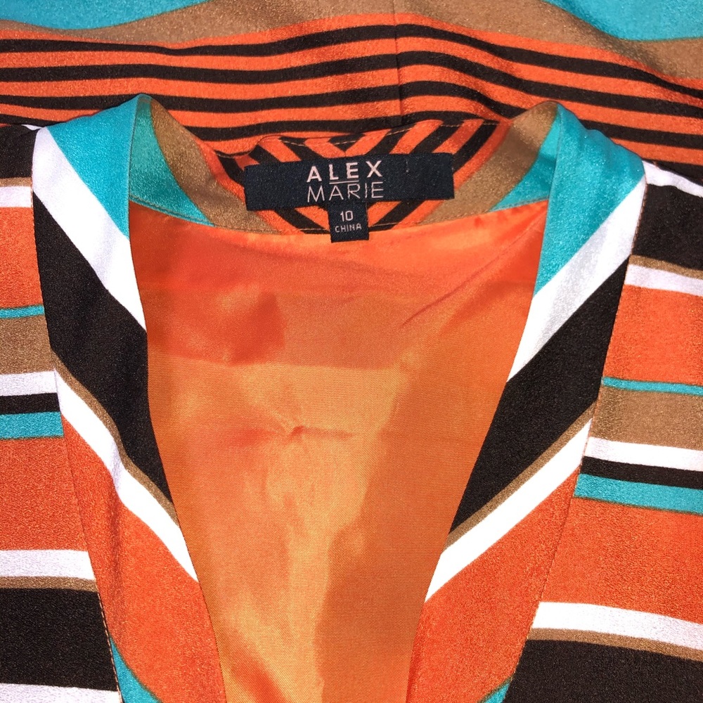 Alex Marie Striped Dress - Picture 6 of 8